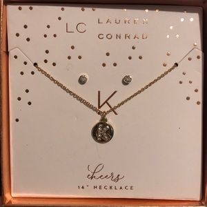 Letter necklace “K”